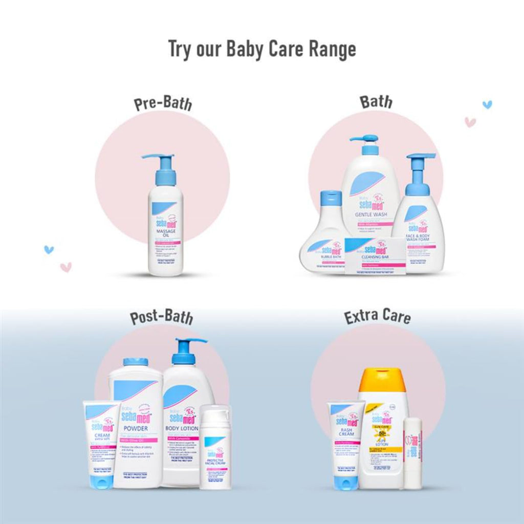 Sebamed Baby Cleansing Bar|pH 5.5 |Newborn bathing|Soap Free|Tear Free|150 gm