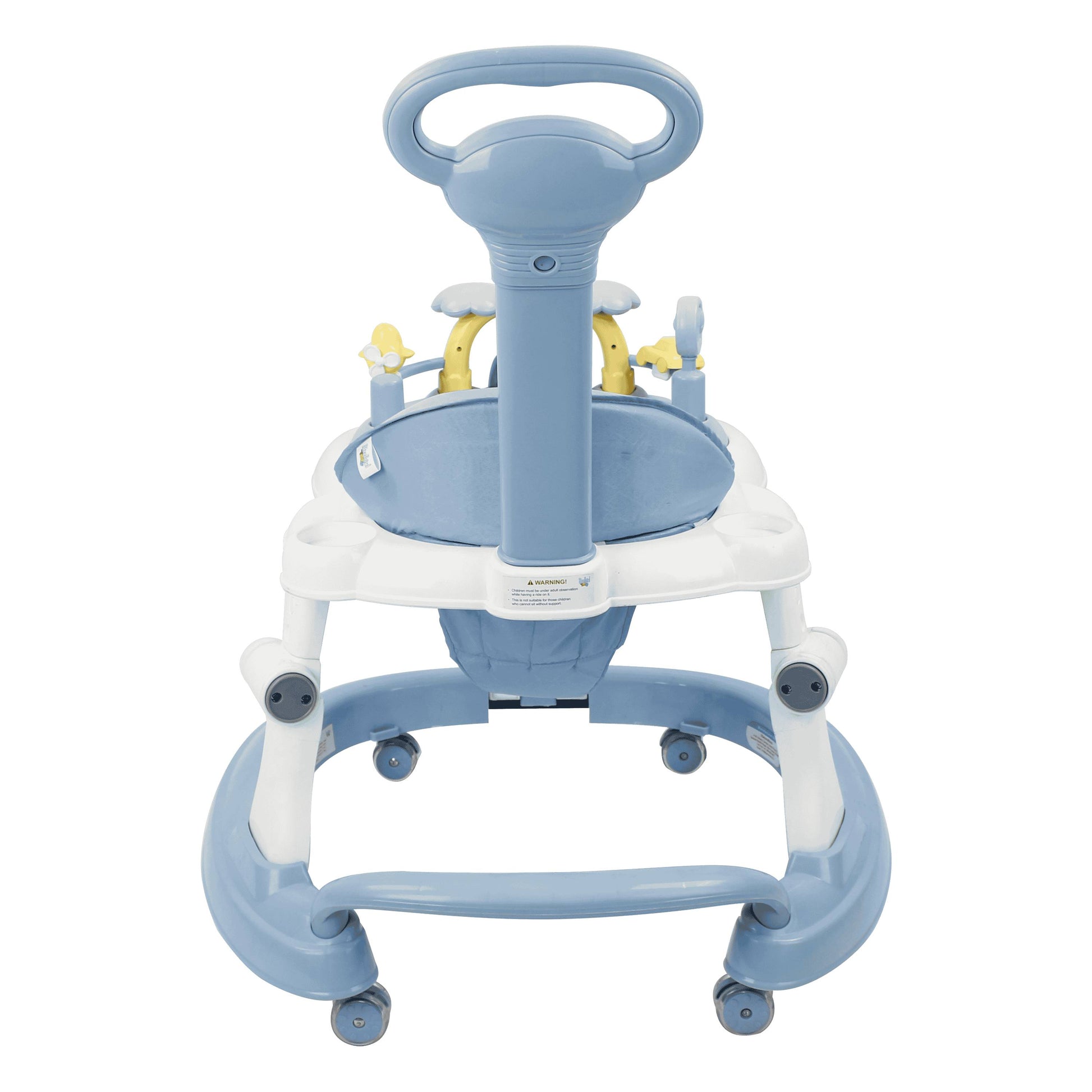 Steelbird  BABY WALKER WITH PARENTAL HANDLE (blue)