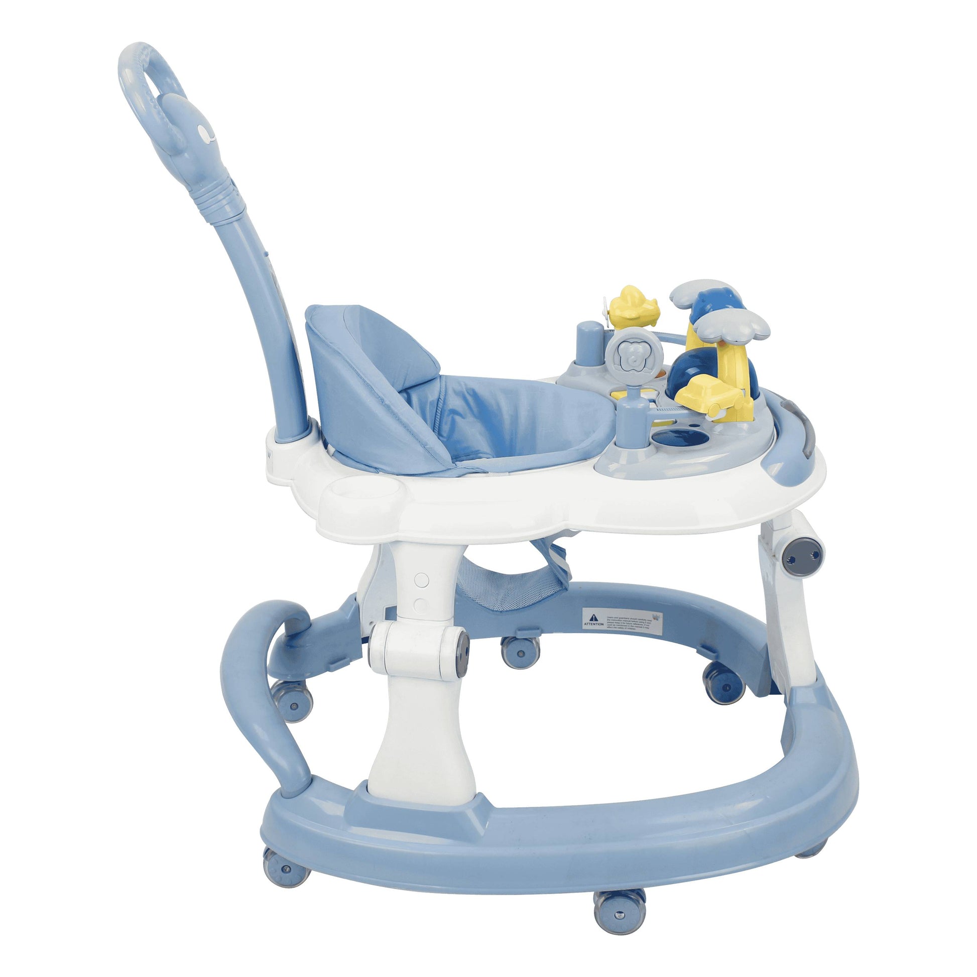 Steelbird  BABY WALKER WITH PARENTAL HANDLE (blue)