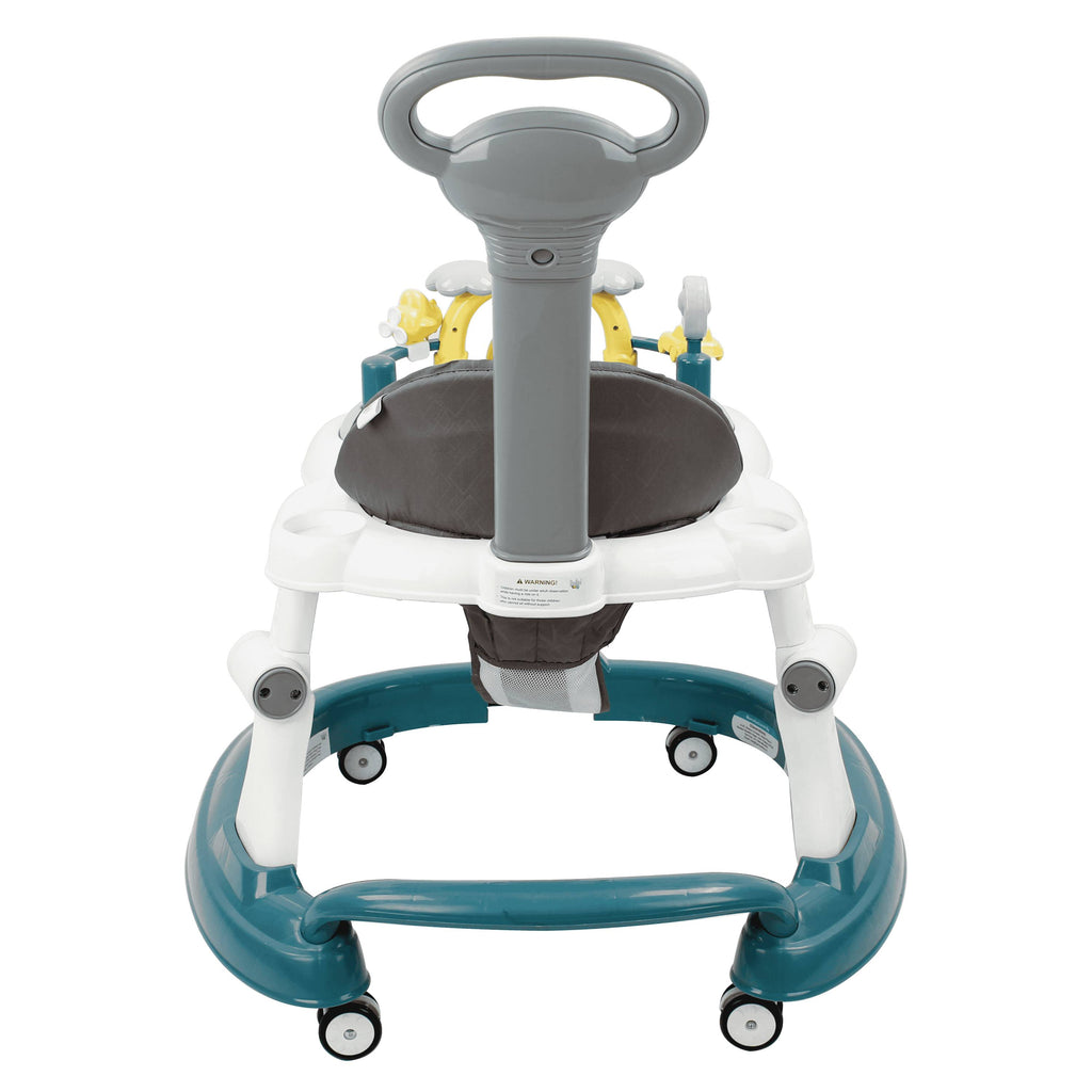 Steelbird  BABY WALKER WITH PARENTAL HANDLE (Teal)