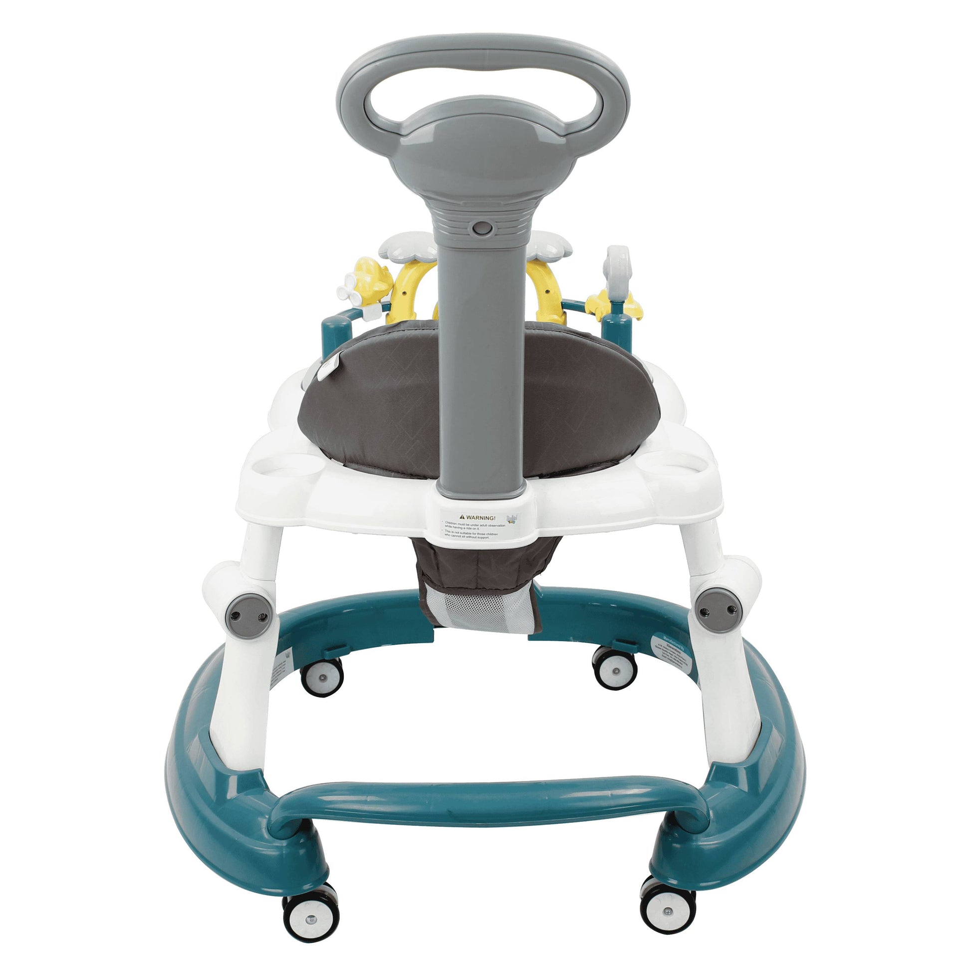 Steelbird  BABY WALKER WITH PARENTAL HANDLE (Teal)