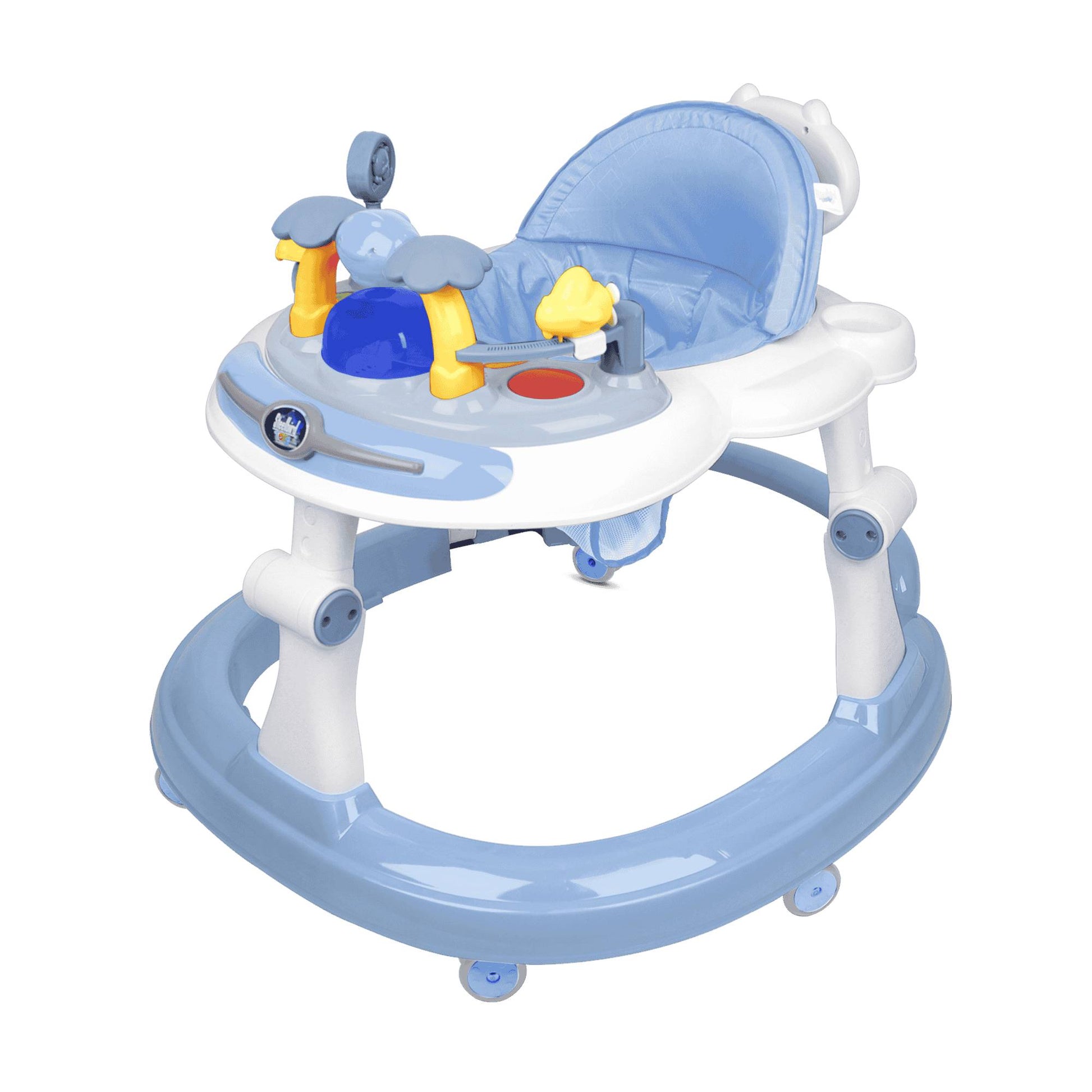 Steelbird BABY WALKER WITH PUSH HANDLE (blue)