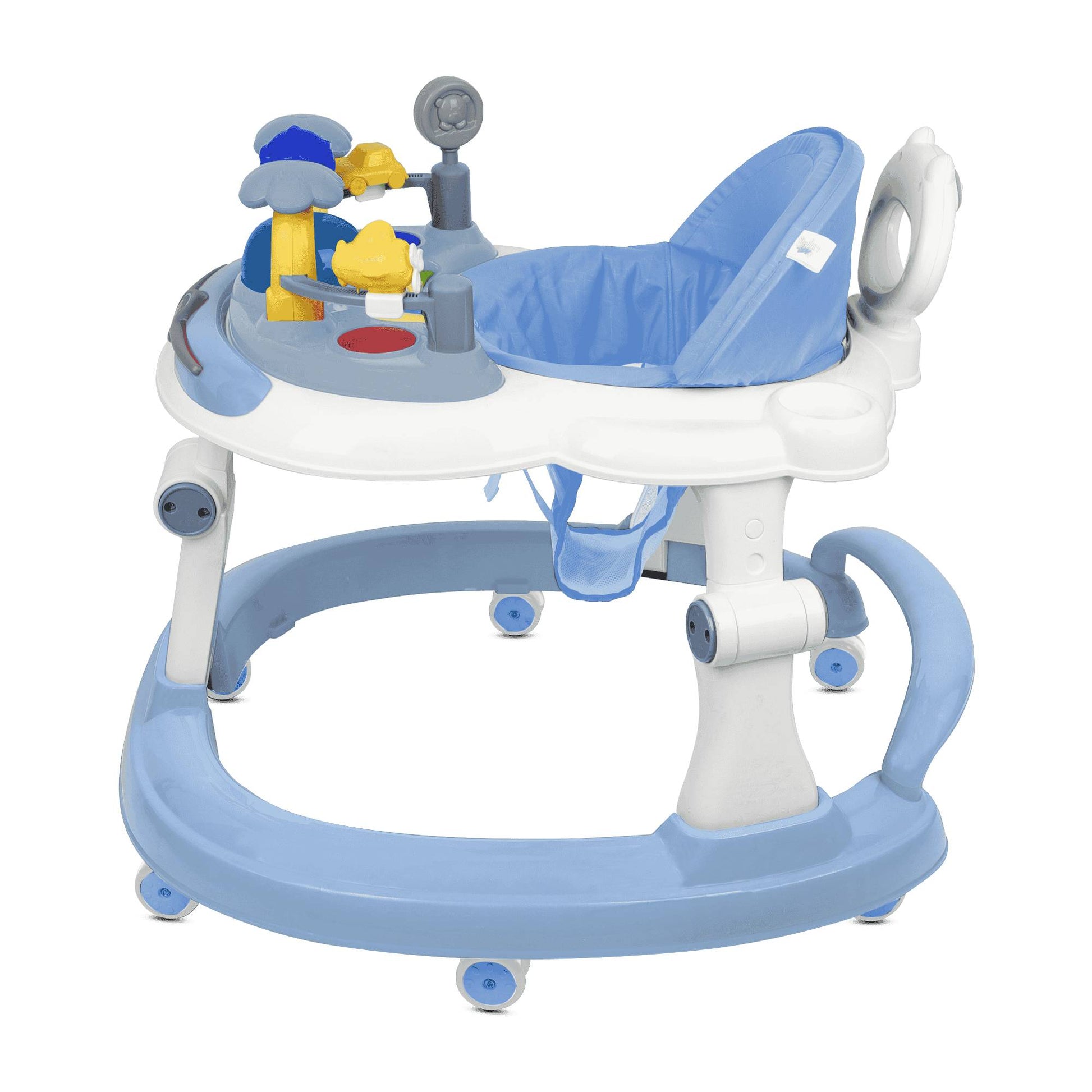 Steelbird BABY WALKER WITH PUSH HANDLE (blue)