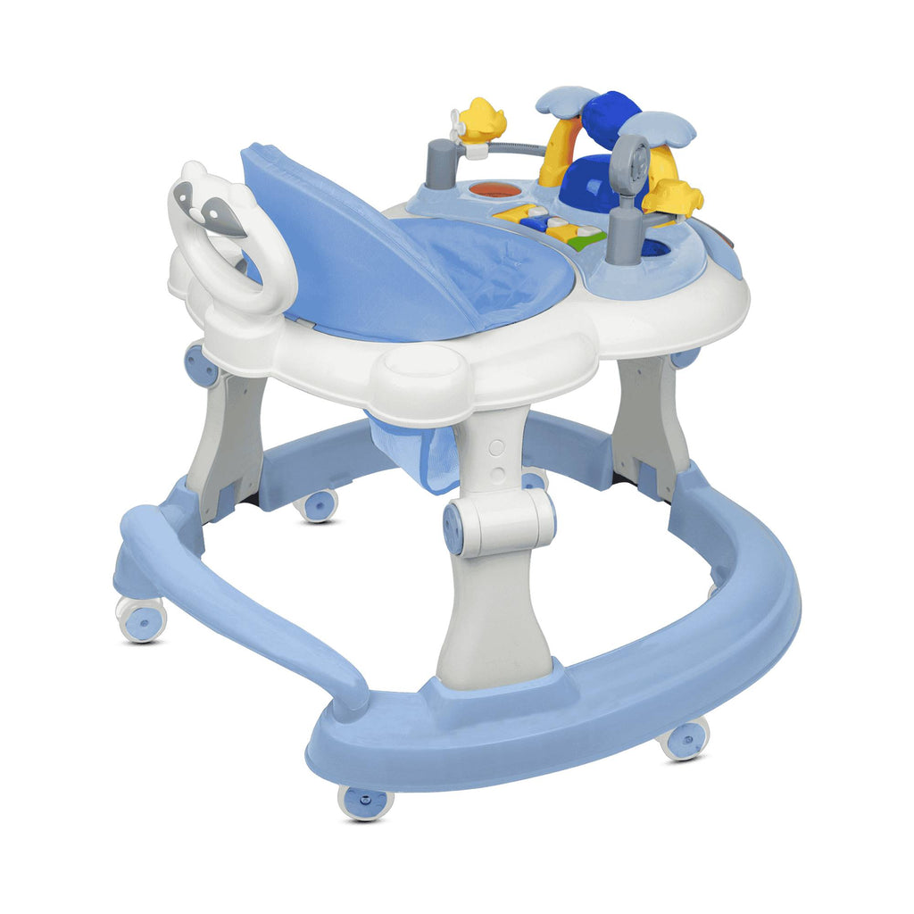 Steelbird BABY WALKER WITH PUSH HANDLE (blue)