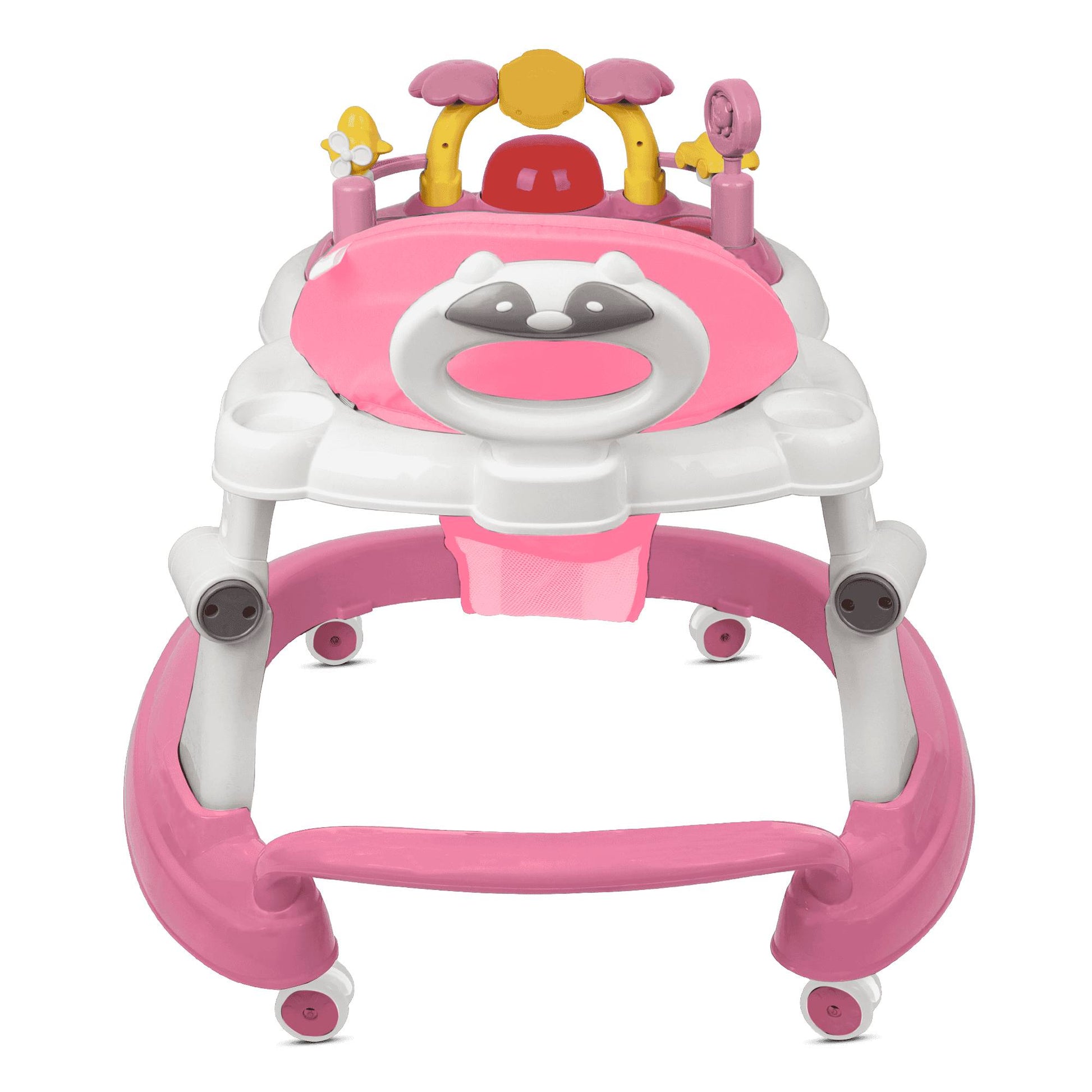 Steelbird BABY WALKER WITH PUSH HANDLE (pink)