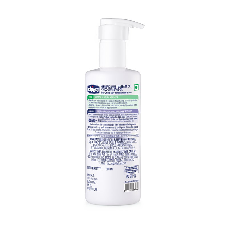 Baby Massage Oil (300ml) chicco