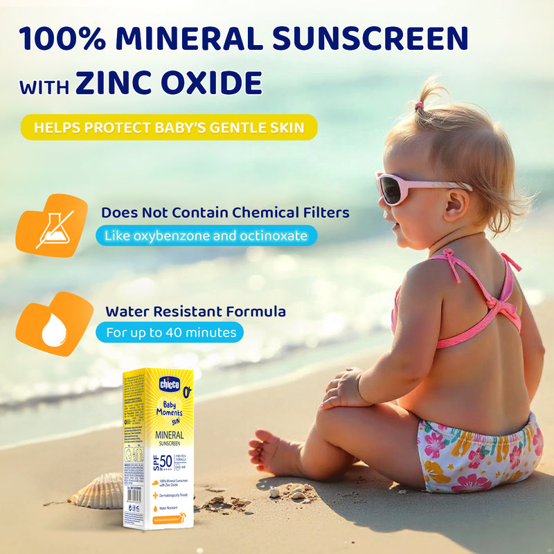 Baby Moments Mineral Sun Cream SPF 50 (75g)