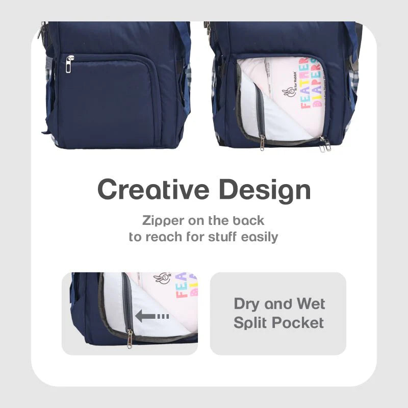 Caramello Regal Diaper Bag R For Rabbit