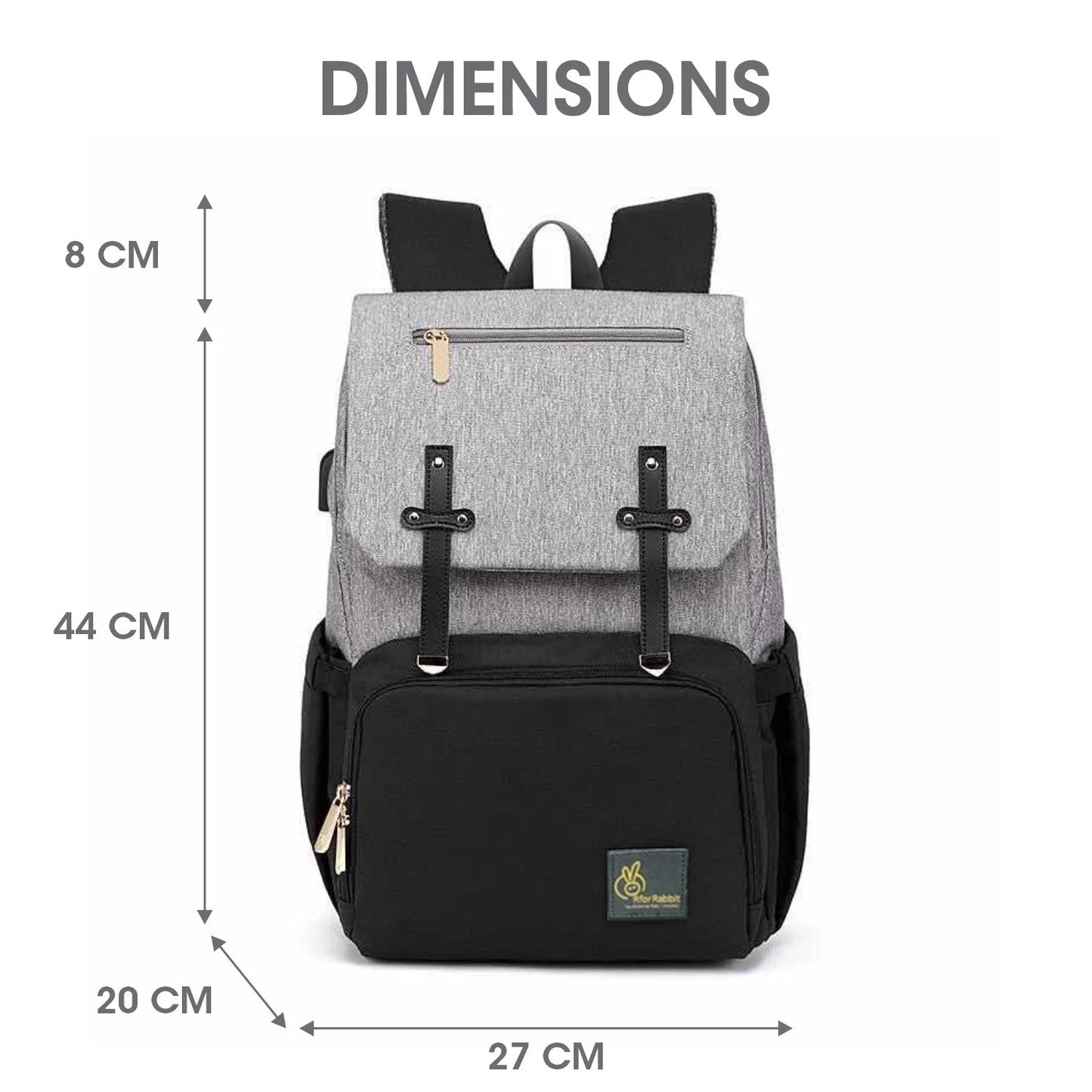 R for Rabbit Mother Bag Caramello Smart Diaper Bag