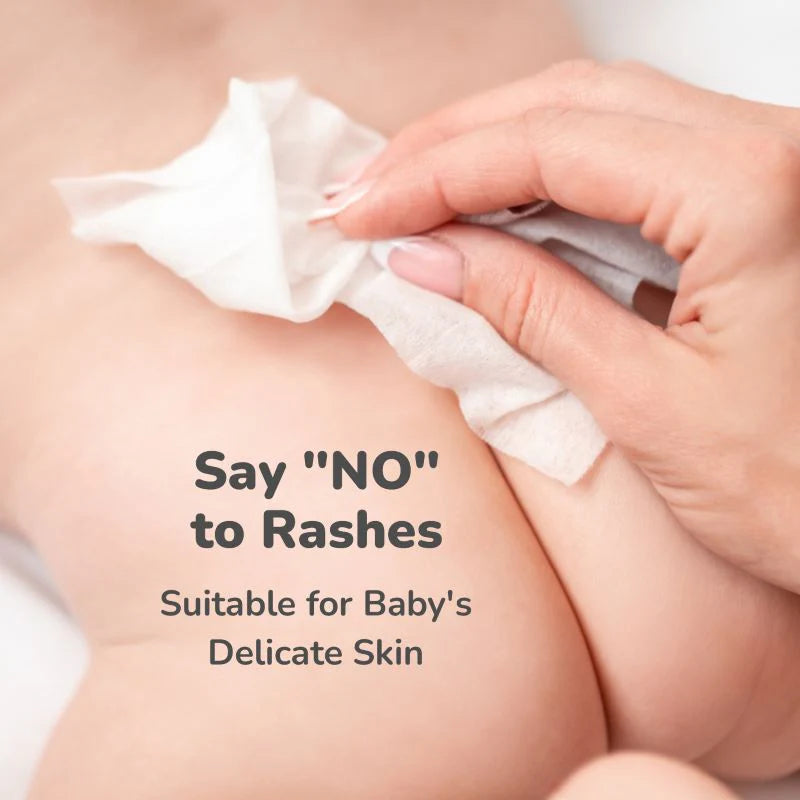 R FOR RABBIT- (PACK OF 4) Feather Aqua Wipes - With Calendula Extract