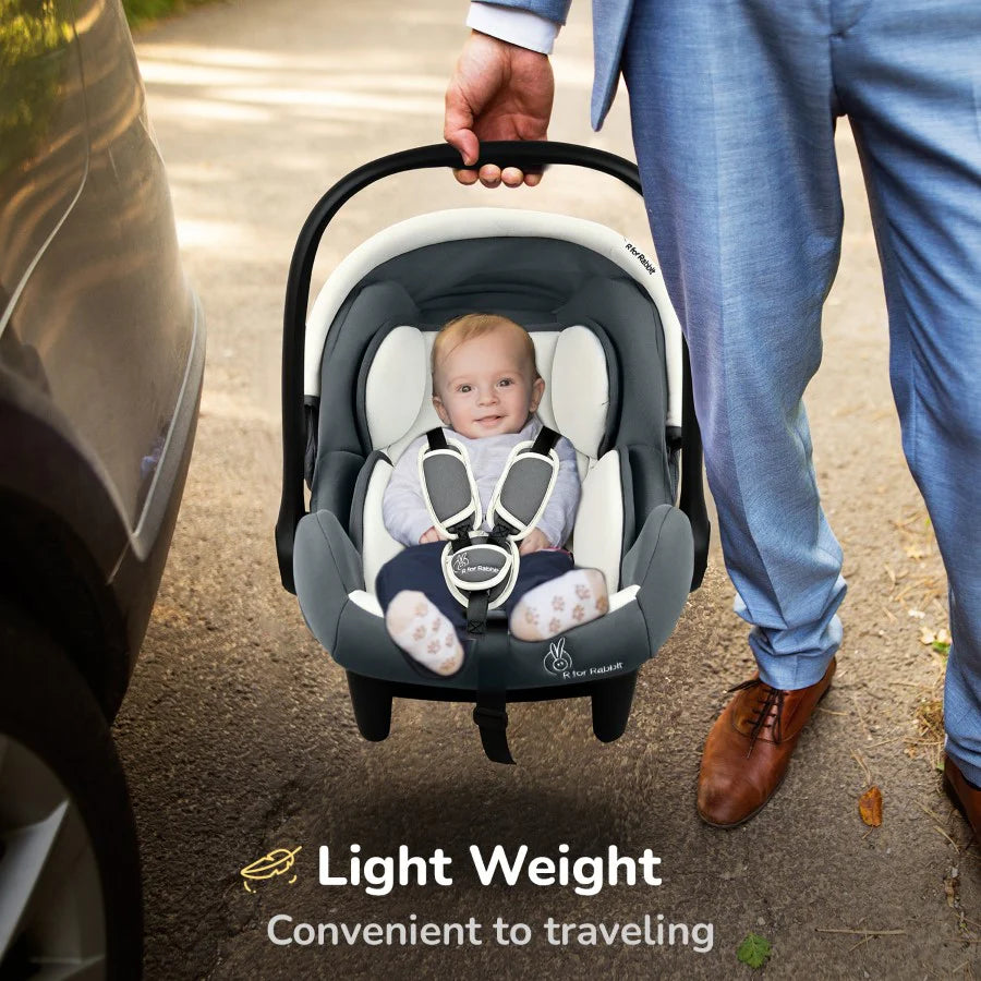 Picaboo Sportz – 3-in-1 Convertible Carry Cot, Rocker & Feeding Chair (R FOR RABBIT)