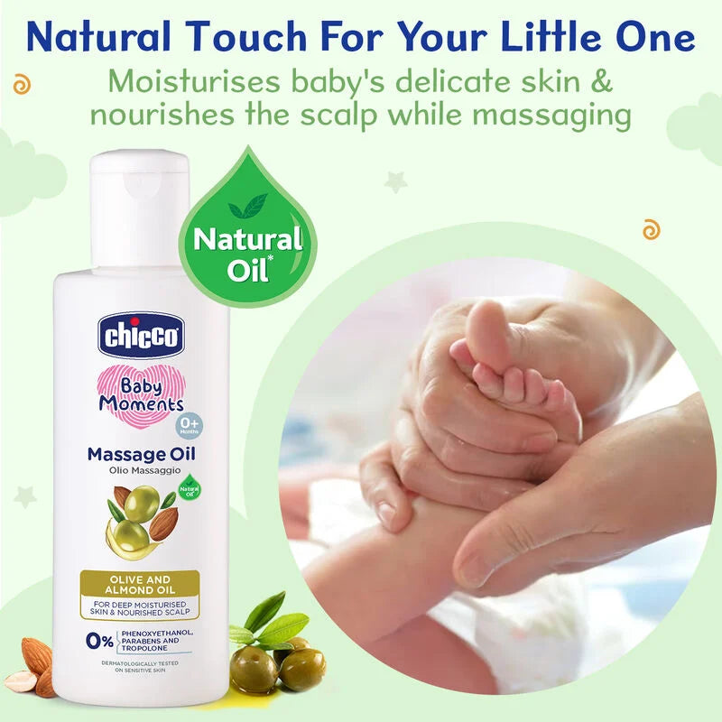 Baby Massage Oil (300ml) chicco