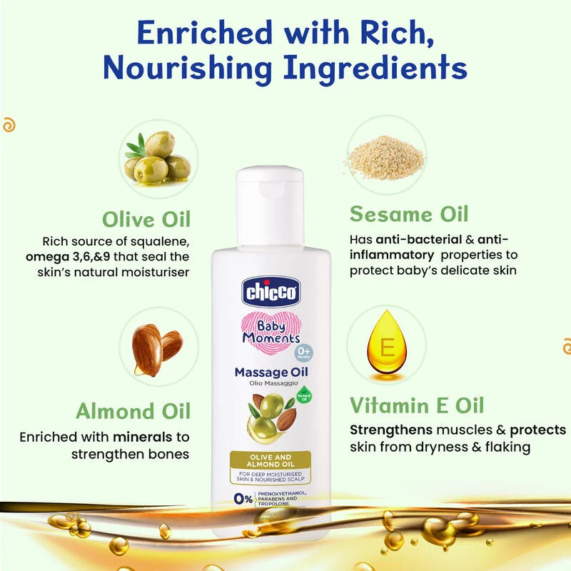 Baby Massage Oil (300ml) chicco