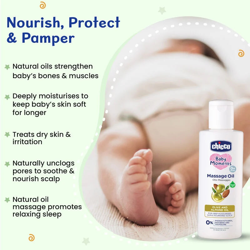 Baby Massage Oil (300ml) chicco
