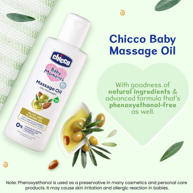 Baby Massage Oil (300ml) chicco