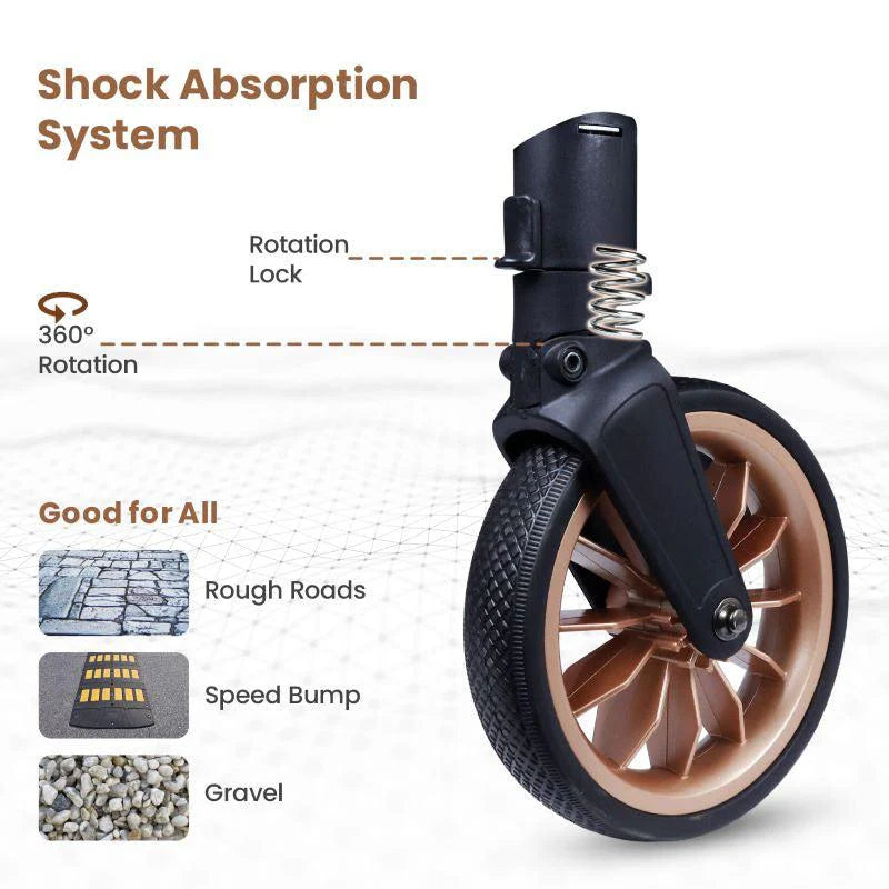 Street Smart Auto Fold Stroller for Kids ( R for Rabbit)