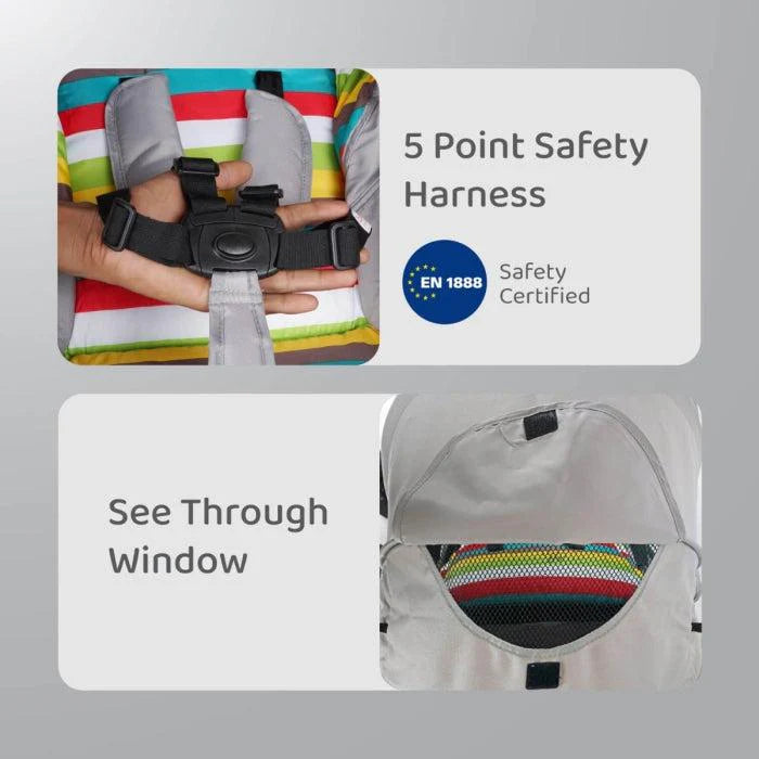 R For Rabbit Stroller (Chocolate Ride Stroller For Kids)