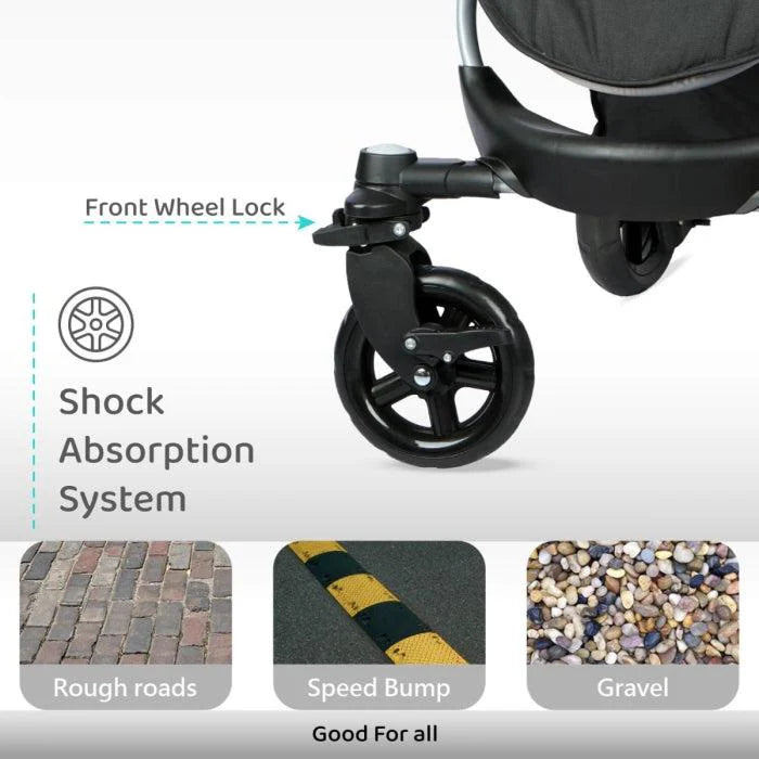 R For Rabbit Stroller (Chocolate Ride Stroller For Kids)