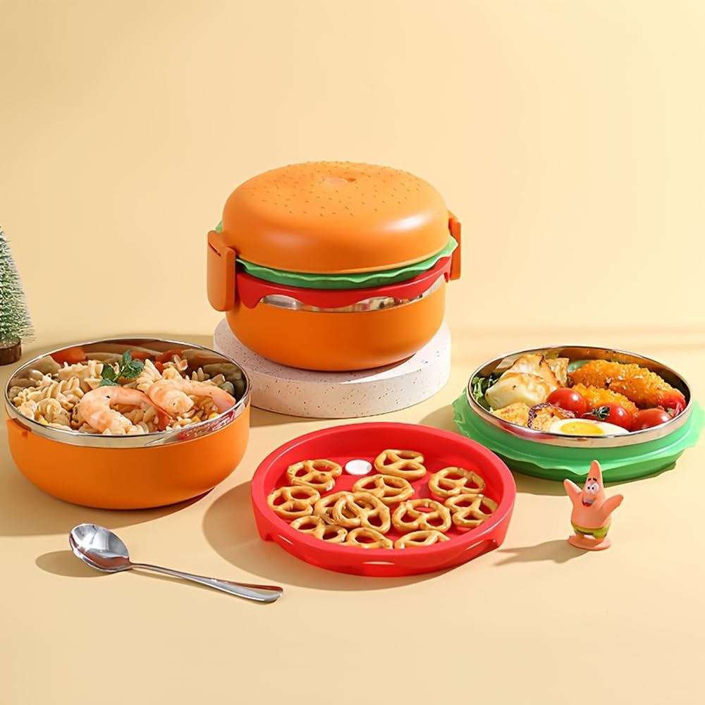 Hamburger lunch box