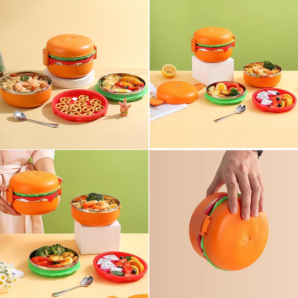 Hamburger lunch box