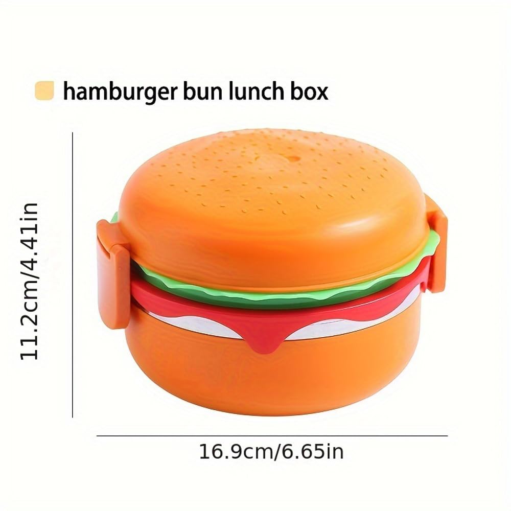Hamburger lunch box
