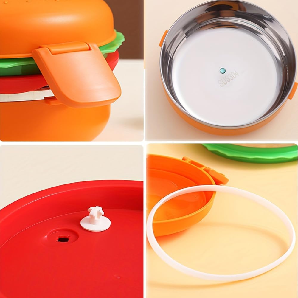 Hamburger lunch box