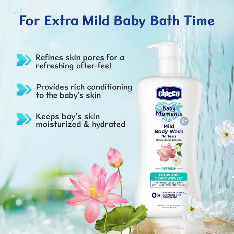 Chicco Baby Mild Bodywash Refresh (500ml)