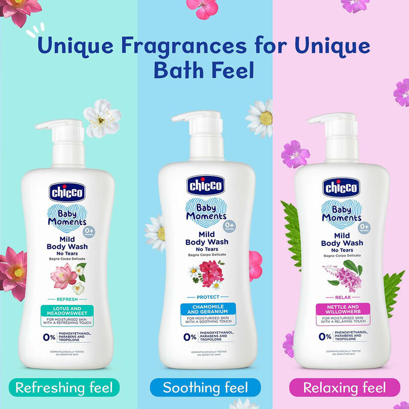 Chicco Baby Mild Bodywash Refresh (500ml)